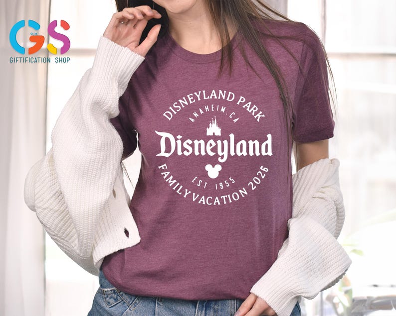 Disneyland Family Vacation, Disneyland Park Shirt, Disney Trip Shirt, Disney Vacation Tee, Disneyworld Shirt,Family Matching Shirt image 5