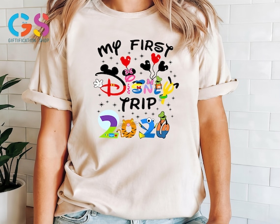 My First Disney Trip Shirt, Disneyland Family Shirt, First Disneyworld Trip, Family Matching Outfits, Disney Tee, Family Vacation Shirt