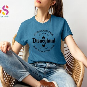 Disneyland Family Vacation, Disneyland Park Shirt, Disney Trip Shirt, Disney Vacation Tee, Disneyworld Shirt,Family Matching Shirt image 7