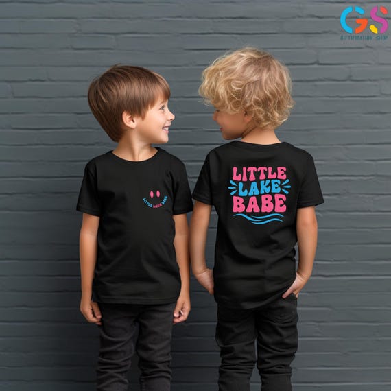 Little Lake Babe Shirt, Lake Girls Shirt, Nature Shirt, Kids Lake Shirt, Kids Summer Shirt, Lake Life Shirt, Lake Dude Tee,Summer Camp Shirt