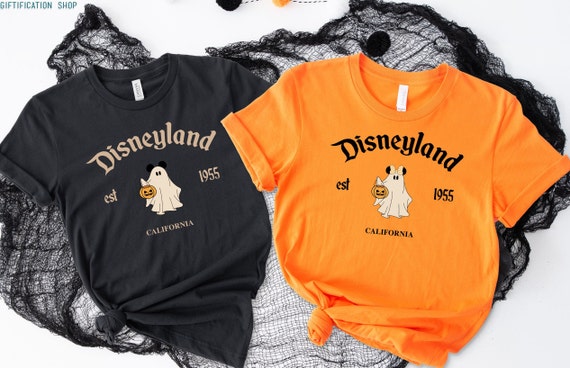 Disneyland Est 1955 California Halloween Shirt, Ghost Mickey Minnie Mouse Sweatshirt