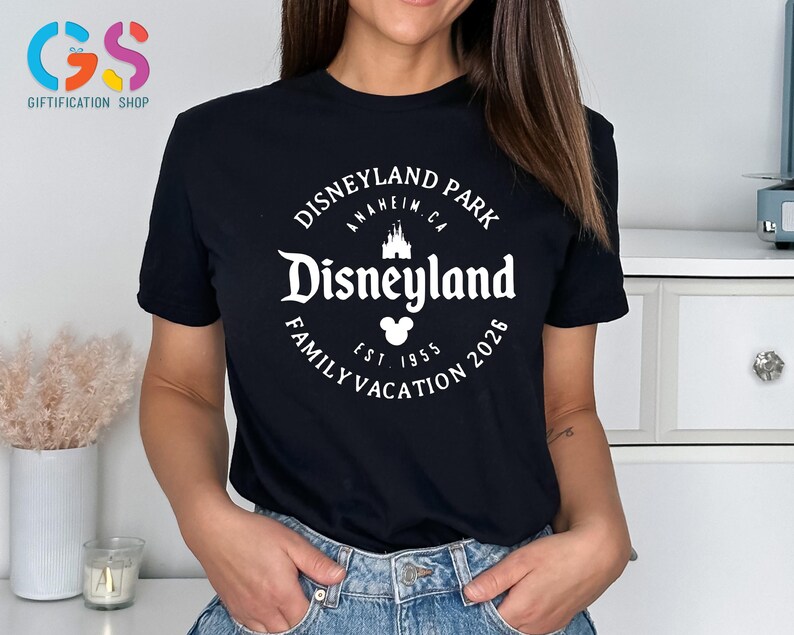 Disneyland Family Vacation, Disneyland Park Shirt, Disney Trip Shirt, Disney Vacation Tee, Disneyworld Shirt,Family Matching Shirt image 8