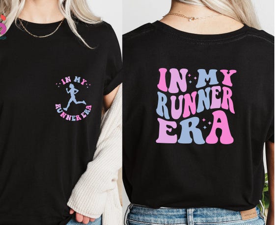 In My Runner Era Shirt, Running Tee, Running T Shirt, Runner Gift, Marathon Gift, Running Clothes, Marathon Shirt, Runner Shirt