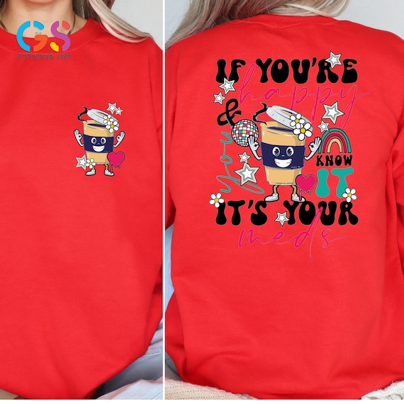 Mental Health Sweatshirt, Happy Coffee Lover Sweater, Good Vibes Hoodie, Self Love Sweatshirt, Inspritional Gift