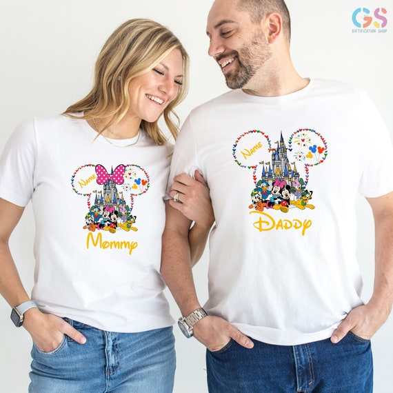 Custom Disneyworld Shirt, Disneyland Shirt With Name, Family Disneyland Shirt,Matching Family,Mickey Shirt,Minnie Shirt,Gift for Family