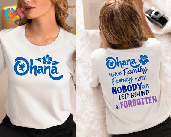Ohana Shirt, Disney Shirt, Summer  Shirt, Disney Ohana Shirts, Hawaii Shirt, Ohana Means Family Shirts,  Family Trip Shirts, Vacation Shirt