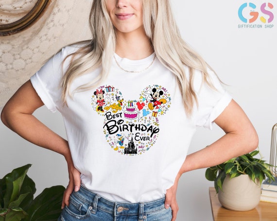 Mickey Mouse Best Birthday Ever Shirt, Disney Birthday Trip Shirt, Kid Birthday Outfit - Disney Matching Shirts, Disney Birthday Gift