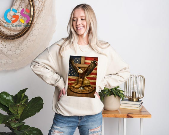 America 250th Anniversary Sweatshirt, USA Flag 1776-2026 Hoodie, Patriotic Eagle Sweater, Memorial Day Clothing