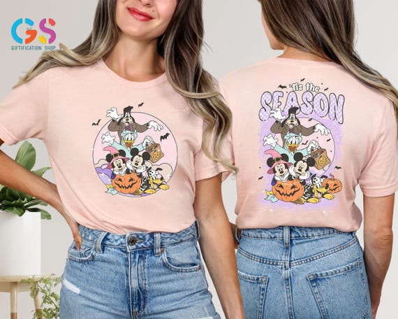 Tis The Season Halloween Tshirt, Disney Halloween Shirt,Mickey and Friends Spooky Tee, Halloween Trip, Spooky Season Shirt,Halloween Pumpkin