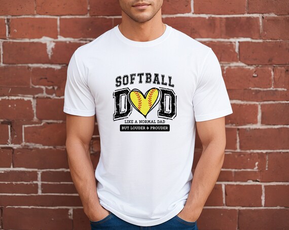 Softball Dad Shirt, Softball Daddy  T Shirt, Dad Shirt, Softball Game Day Shirt, Father's Day, Gift For Dad, Baseball Lover Dad