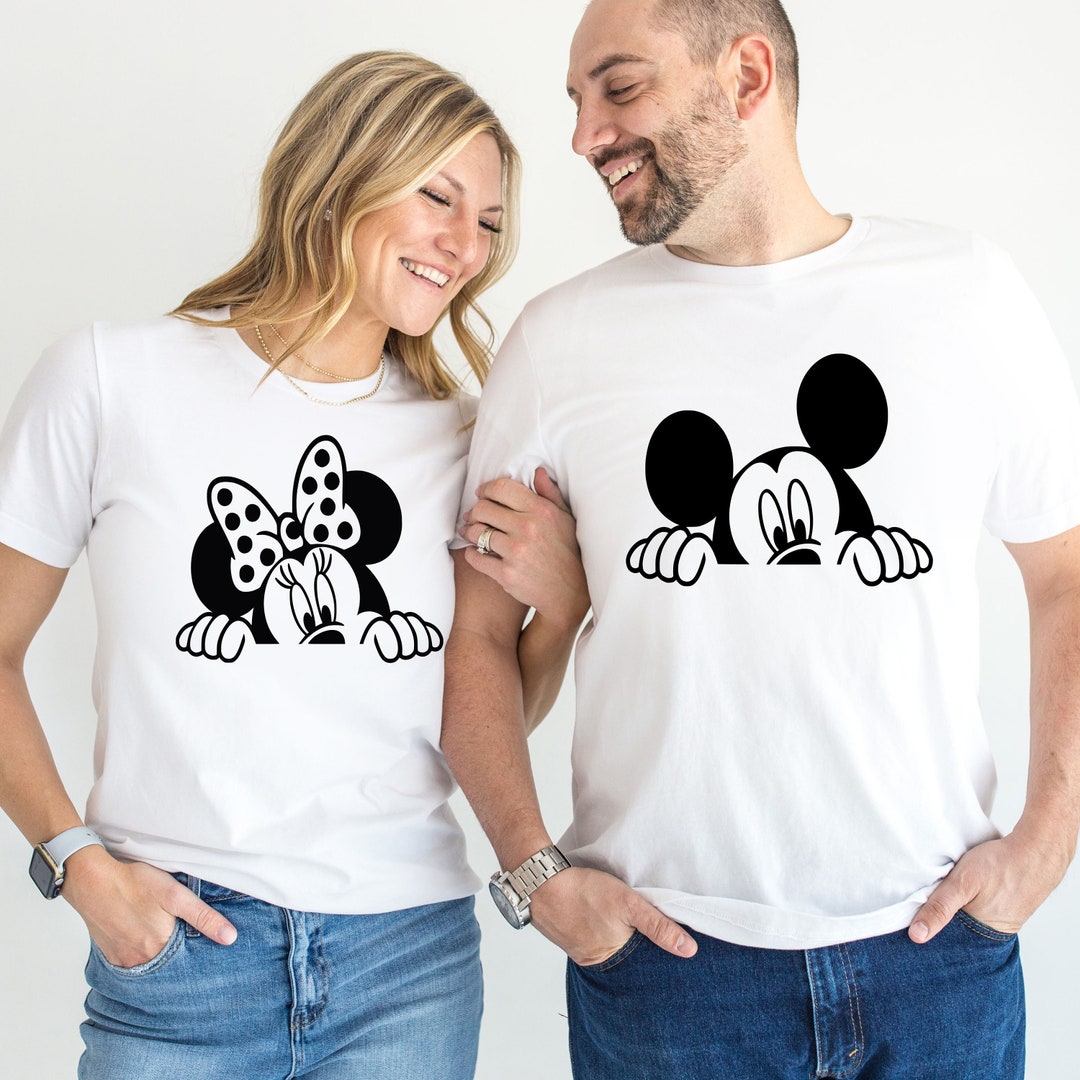Mickey and Minnie Couple Shirts, Mickey and Minnie Matching Shirts ...