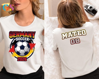 Custom American Soccer 2026 Tshirt, Football Fan Sweatshirt, USA Tournament Hoodie,  International Game Day
