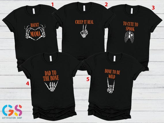 Matching Family Halloween Tshirts,Funny Family Halloween Costumes Shirt,Halloween Party Shirt for Family, Spooky Season Shirt,Halloween Gift