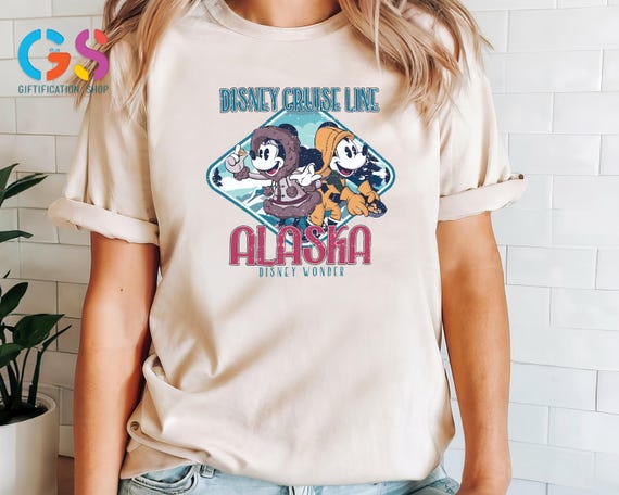 Mouse Alaska Tshirt,Disney Cruise Shirt for Family, Cruise Vacation Shirt, Alaska Wonder Shirt, Family Vacation Cruise Shirt,Family Trip Tee