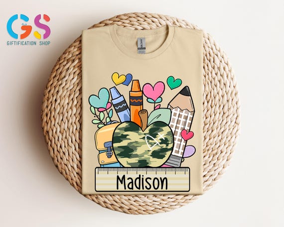 Custom Back To School Shirt, School Kids Shirt,First Day Of School Shirt, Back To School Tee, Happy First Day of School Shirt,Gift for Kids