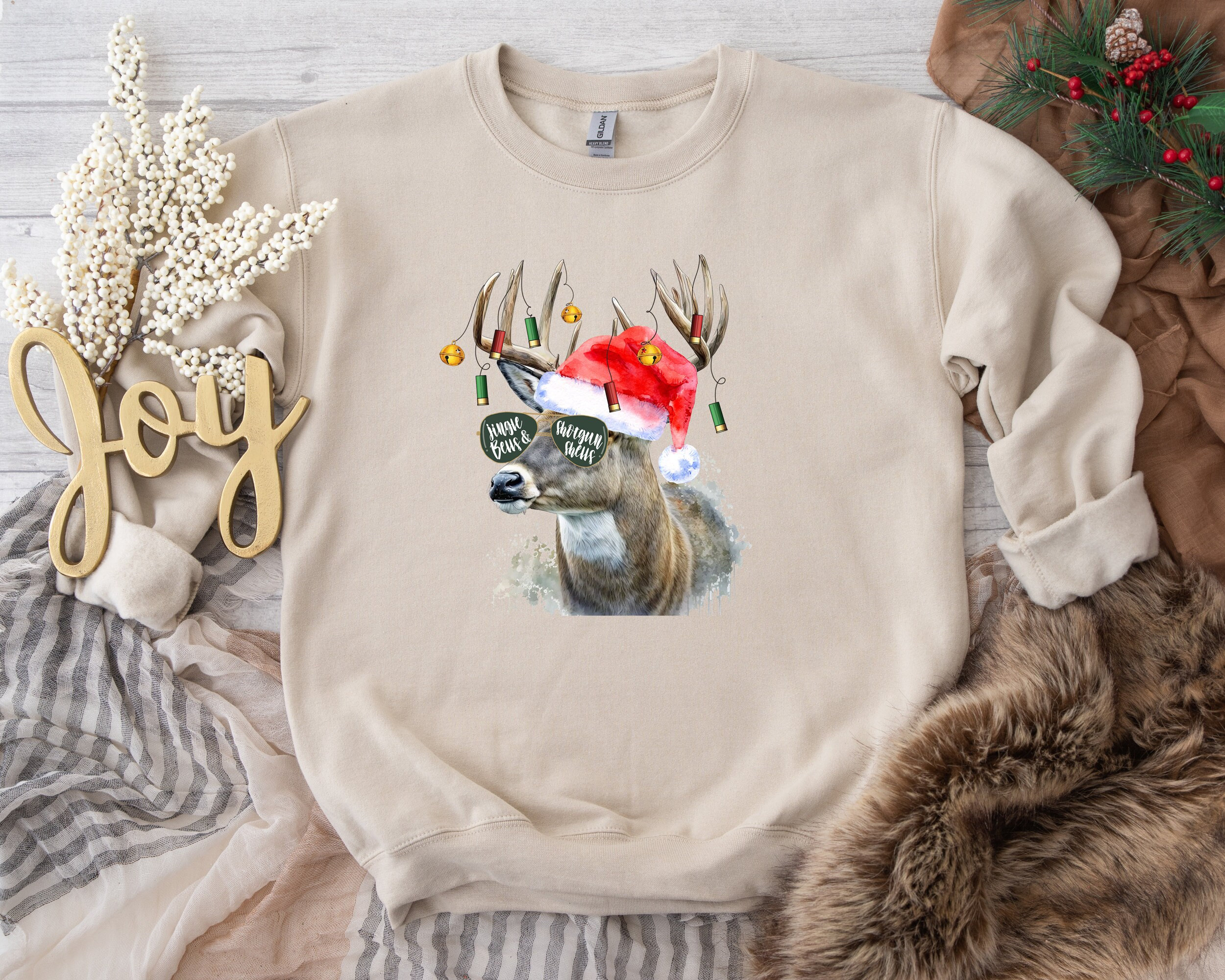 Deer Hunter Sweater Etsy