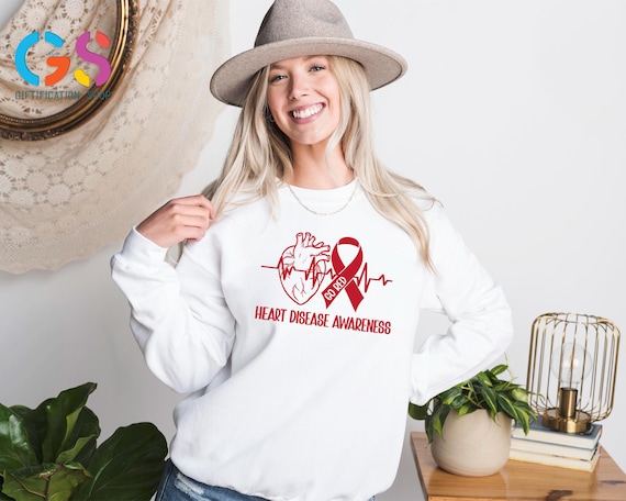 CHD Awareness Sweatshirt, Heart Warrior Mama HLHS Sweater, Congenital Heart Defect Hoodie, Cardiac Warrior Top