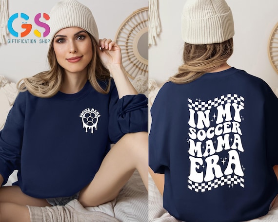 In My Soccer Mama Era Sweatshirt,Soccer Mom Era Shirt,Soccer Mom Sweatshirt,Soccer Mom Era Crewneck,Gift For Soccer Mom, Soccer Coach Gift