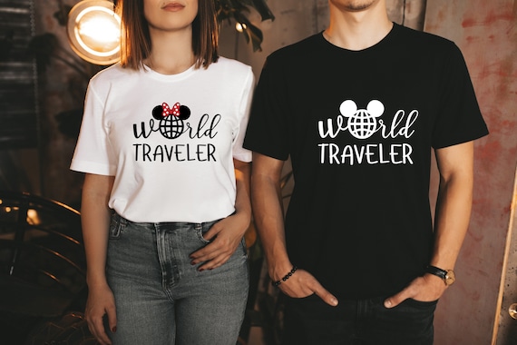World Traveler Shirt, Traveler Shirt, Women's Travel Shirt, Vacation Shirts, Mens Traveler Shirts, Girls Trip Shirts, Disney Traveler Shirt