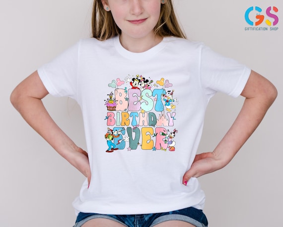 Best Birthday Ever Shirt, Disney Birthday Shirt, Disneyworld Birthday Shirt, Disney Trip Shirt, Girls Birthday Gift, Gift for Him
