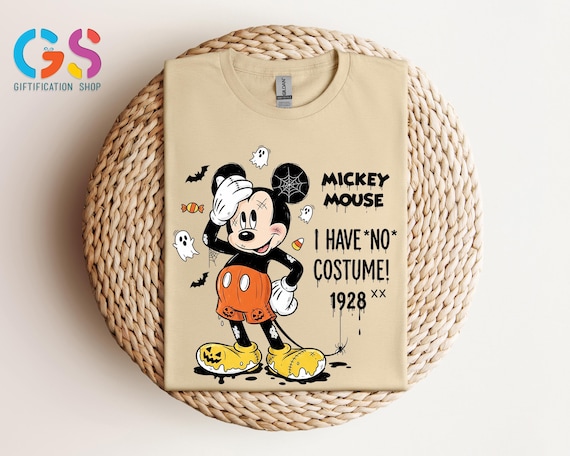 Retro Halloween Mickey Mouse T-Shirt, Not So Scary Spooky Season Tee