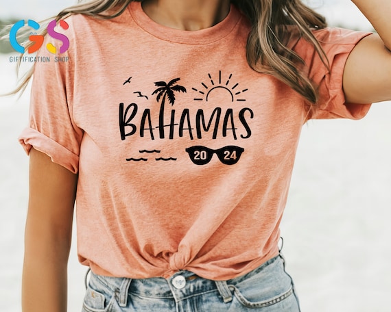 Bahamas 2025 T-Shirt, Bahama Shirt, Nassau Shirt, Travel T-Shirt, Palm Tree Shirt, Honeymoon Gift, Vacation Shirt, Girls Trip Tee