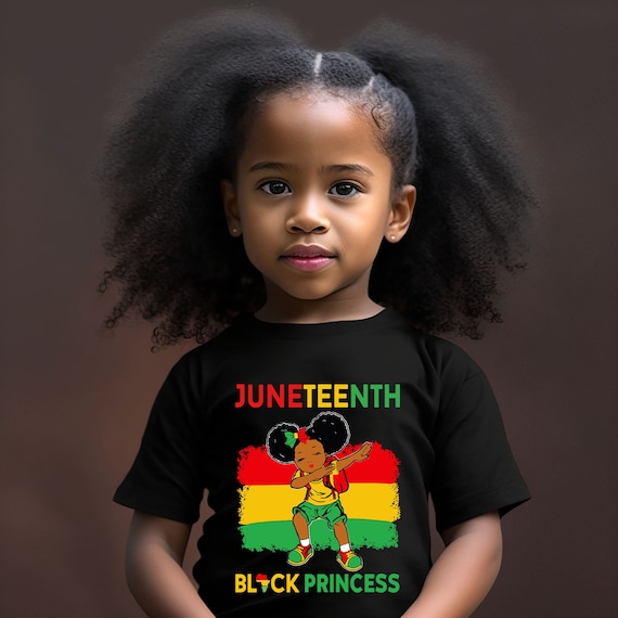 Black Princess Shirt, Juneteenth Shirt for Kids, Black Culture Tee, Juneteenth Resist Shirt, Black Lives Matter Shirt, Black Girl Shirt