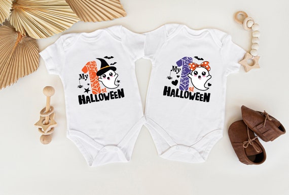 Baby Halloween Shirt, Baby Halloween Girl, Cute Halloween Body Suit Boy, Halloween Baby Outfit, Halloween Baby Clothes