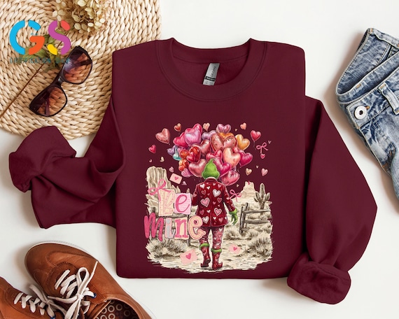 Be Mine Love Vibe Valentine Sweatshirt, My Heart Romantic Gift For Her, Valentines Day Sweater, Xoxo Hoodie