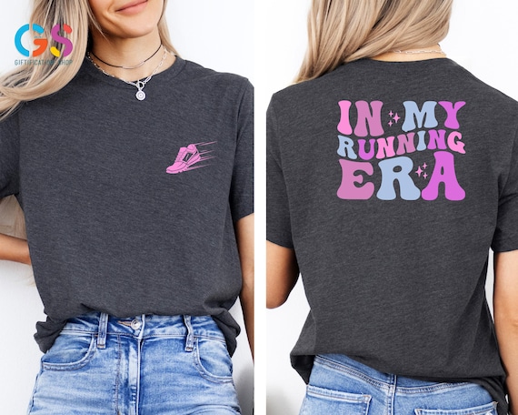 In My Running Era Shirt, Running Tee, Running Lover Shirt, Runner Gift, Marathon Running Tee, Game Day Shirt, Retro Runner Tee,Run Lover Tee