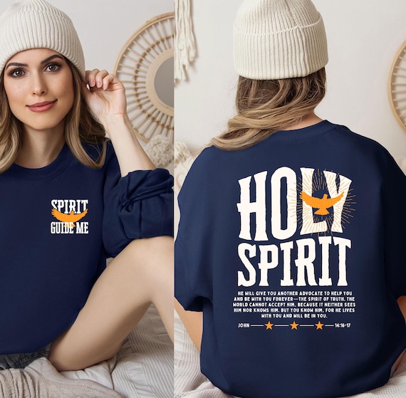 Holy Spirit Jumper Christian Faith Sweatshirt Holy Spirit Jumper Christian Faith Sweatshirt
