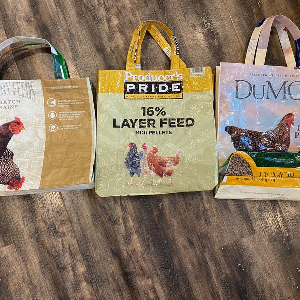 Feed Bag Totes Etsy