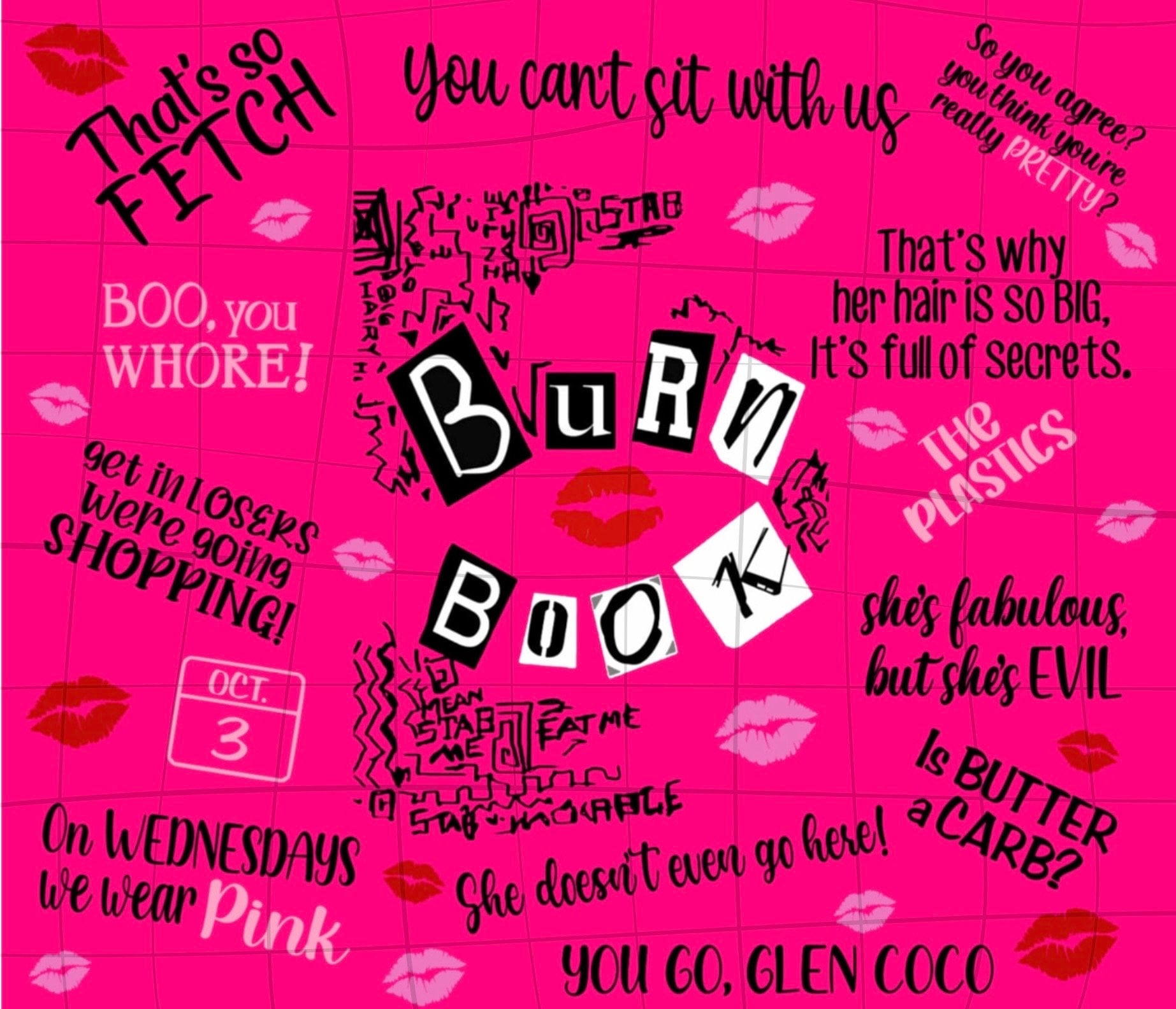 Burn Book Wallpaper