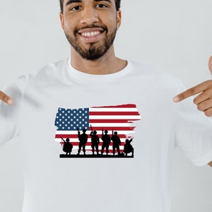 Amerikanischer veteranes SVG-Bundle - Patriotische Militärgrafik (Digitaler Download)