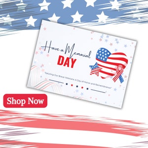Digital Downloadable Veteran Day Memorial Card - Printable US Military Digital Veteran Day Card - Customizable Air Force Retirement Day Card
