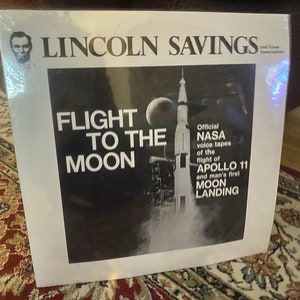 Moon Landing Record - Etsy