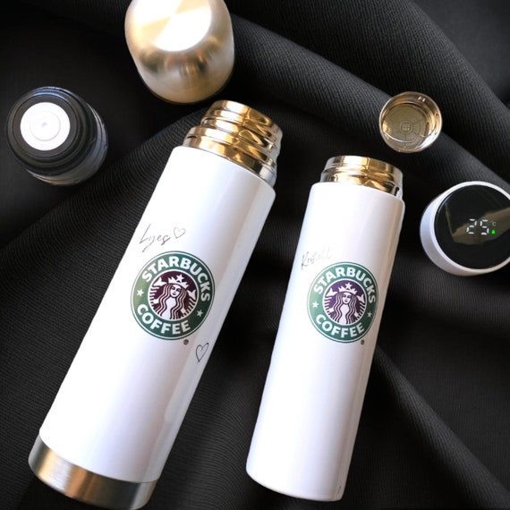 Thermos, Mug: Starbucks Personalized First Name Insulated Bottle, Reusable  Bottle Christmas Gift Idea, Coffee Tea Infuser Custom Logo. 