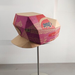 Plumber Hat Cardboard Template | DIY Costume Cosplay Pattern (PDF, SVG) image 3