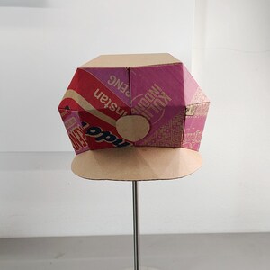Plumber Hat Cardboard Template | DIY Costume Cosplay Pattern (PDF, SVG) image 2