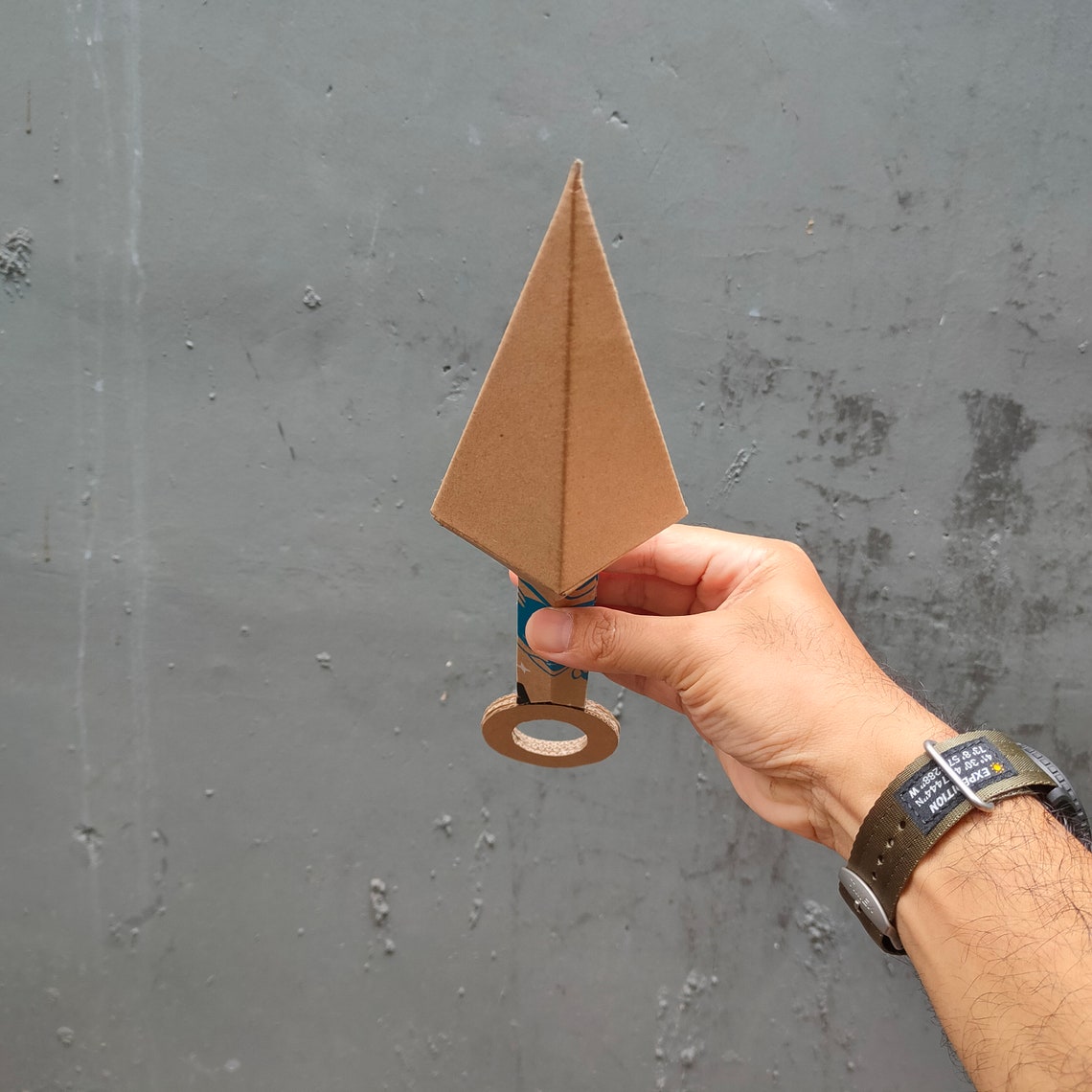 Cardboard Ninja Kunai Template DIY Plan Blueprint Etsy Canada