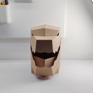 Dino, Kaiju, komodo or Dragon Base Mask Front View Opening Jaw