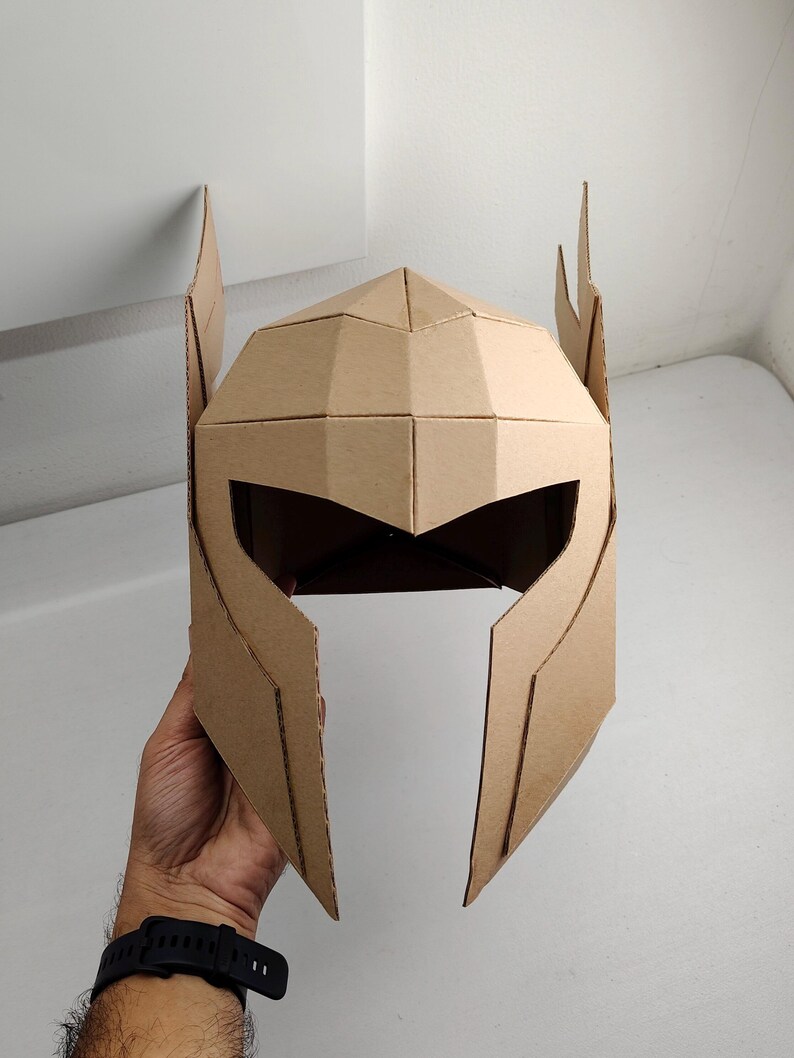 Helmet with wing for Elf or Thor Cosplay Detail 2