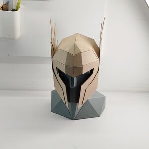 Helmet with wing for Elf or Thor Cosplay Front