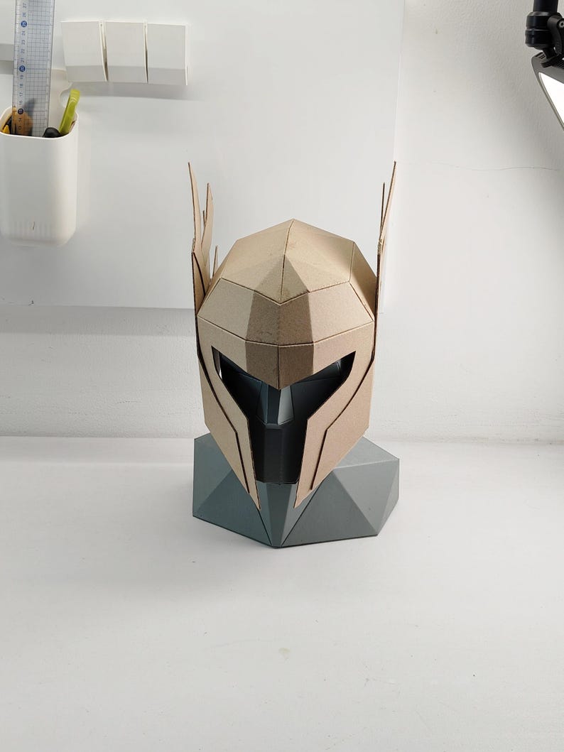 Helmet with wing for Elf or Thor Cosplay Front