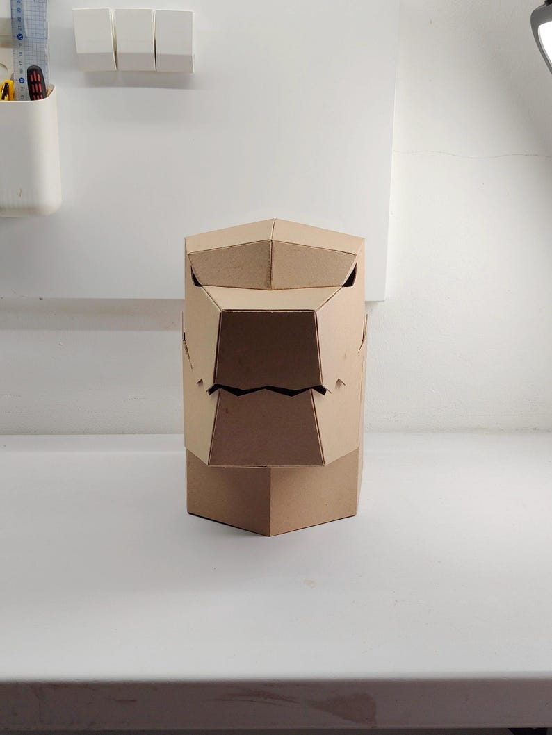 Dino, Kaiju, komodo or Dragon Base Mask Front View