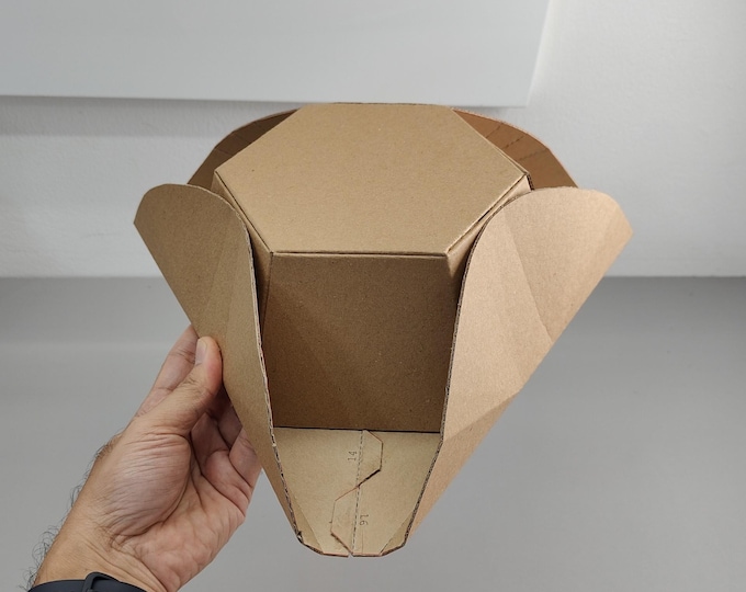 Cardboard Pirate Hat Template. Tricorne Hat. DIY Printable Pattern in PDF Format.