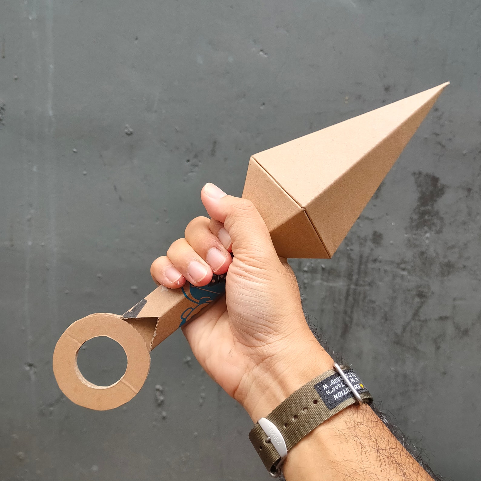 Cardboard Ninja Kunai Template DIY Plan Blueprint - Etsy