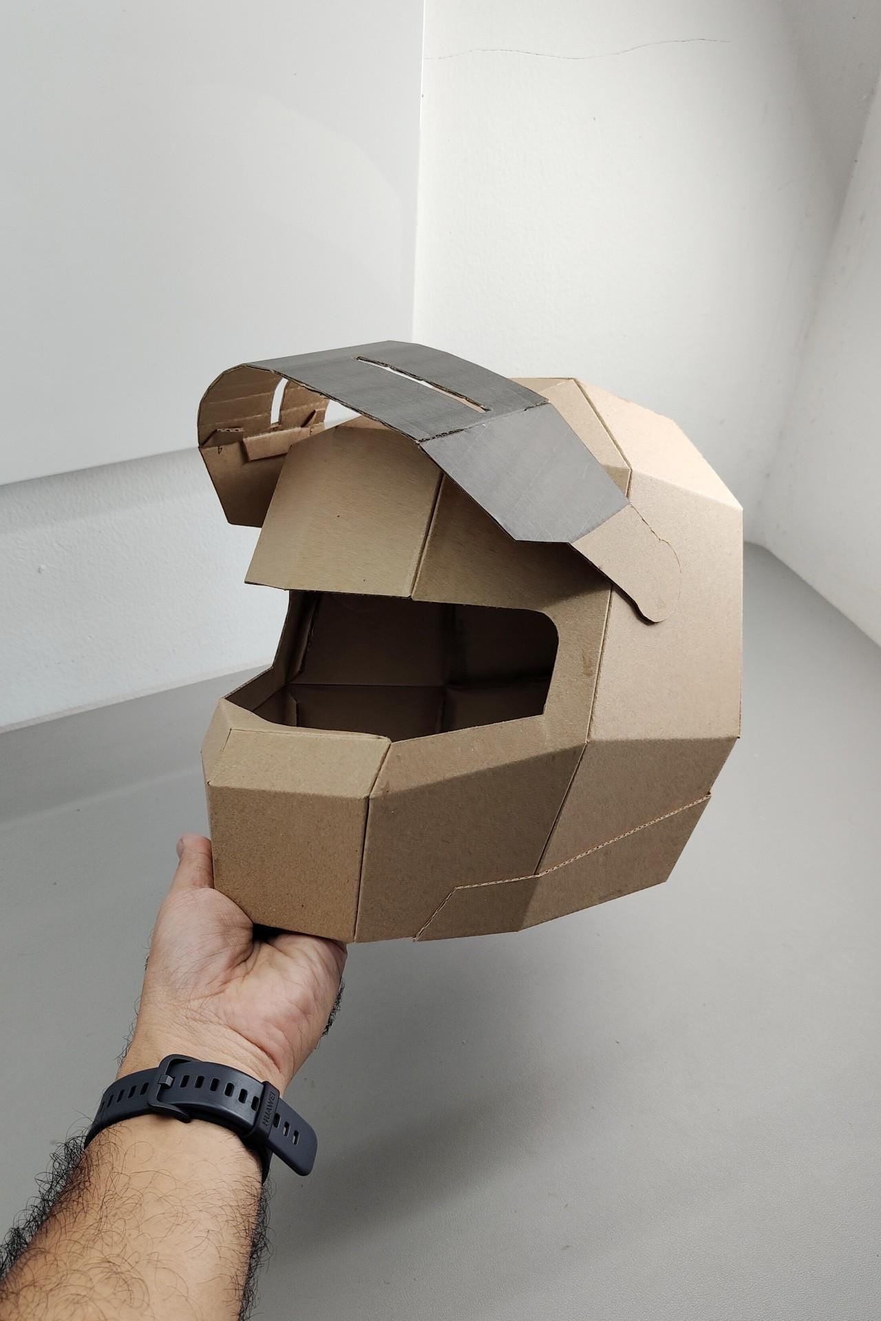 cardboard motorcycle helmet Formula Helmet Cardboard Template | DIY Costume Pattern | SVG PDF