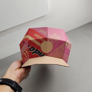 Plumber Hat Cardboard Template | DIY Costume Cosplay Pattern (PDF, SVG) image 7
