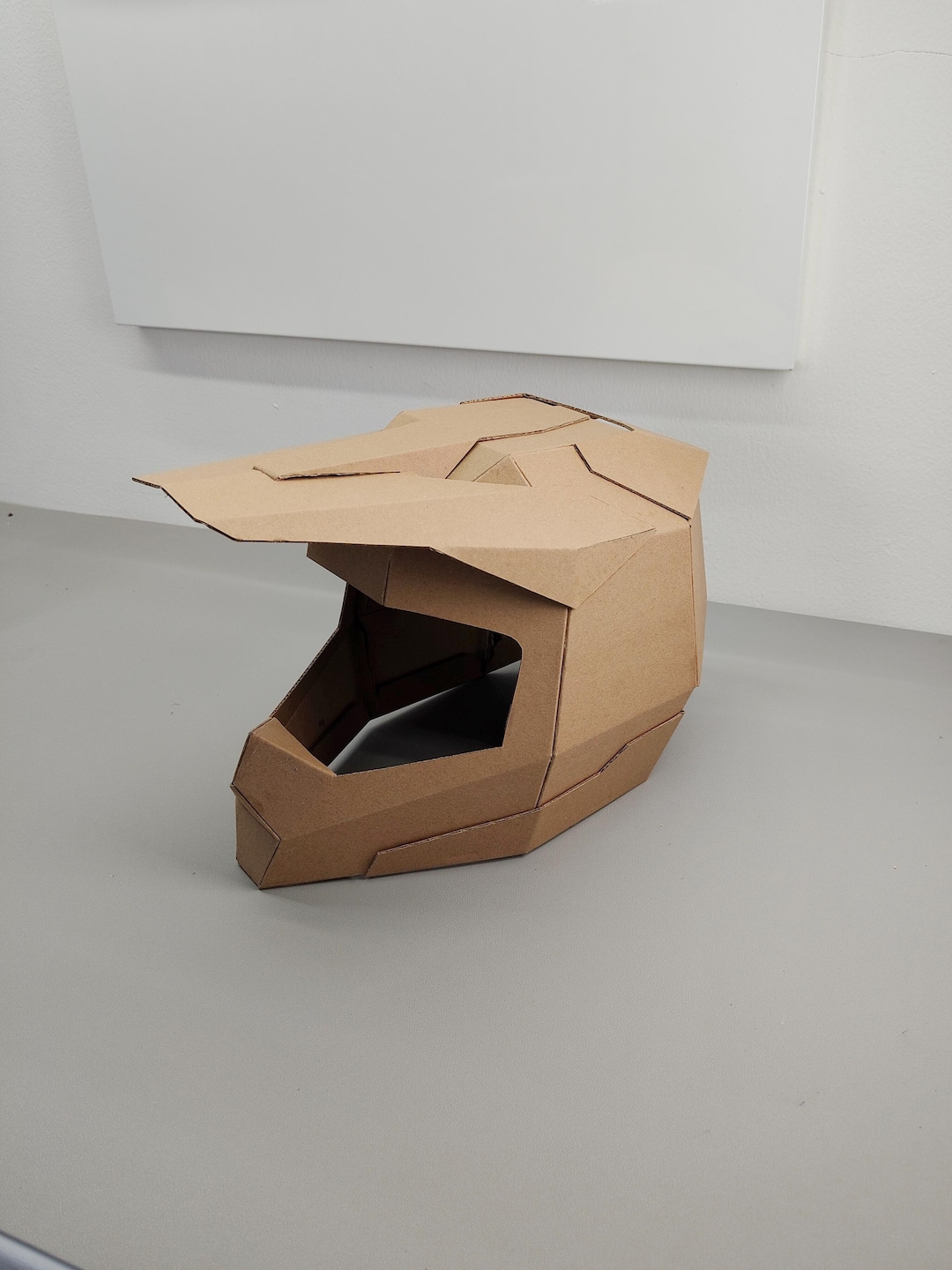 Cardboard Bicycle Helmet Cardboard Dirt Bike Helmet DIY Printable